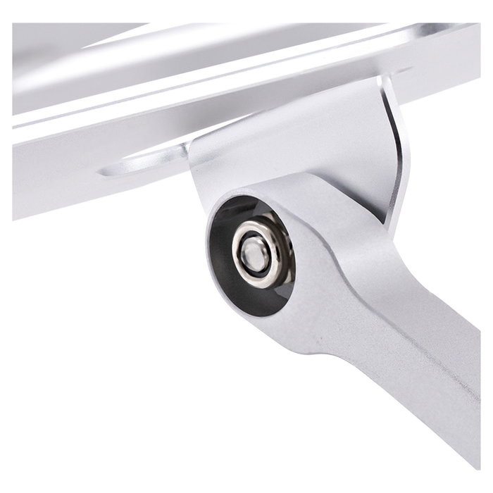 StarTech Soporte Ergonómico Elevador para Portátil, Altura Ajustable, Plegable, Aluminio