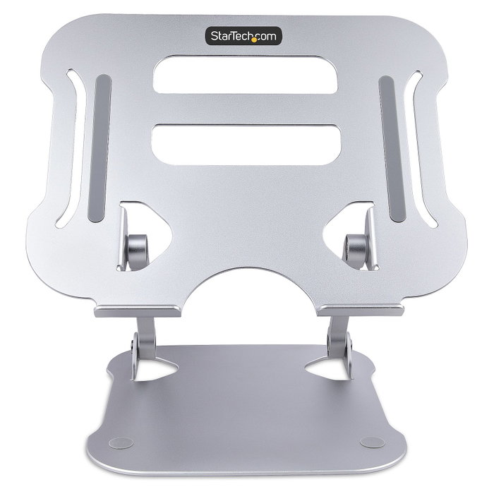 StarTech Soporte Ergonómico Elevador para Portátil, Altura Ajustable, Plegable, Aluminio