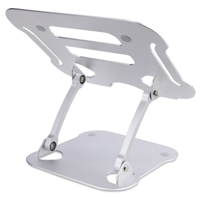 StarTech Soporte Ergonómico Elevador para Portátil, Altura Ajustable, Plegable, Aluminio