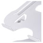 StarTech Soporte Ergonómico Elevador para Portátil, Altura Ajustable, Plegable, Aluminio