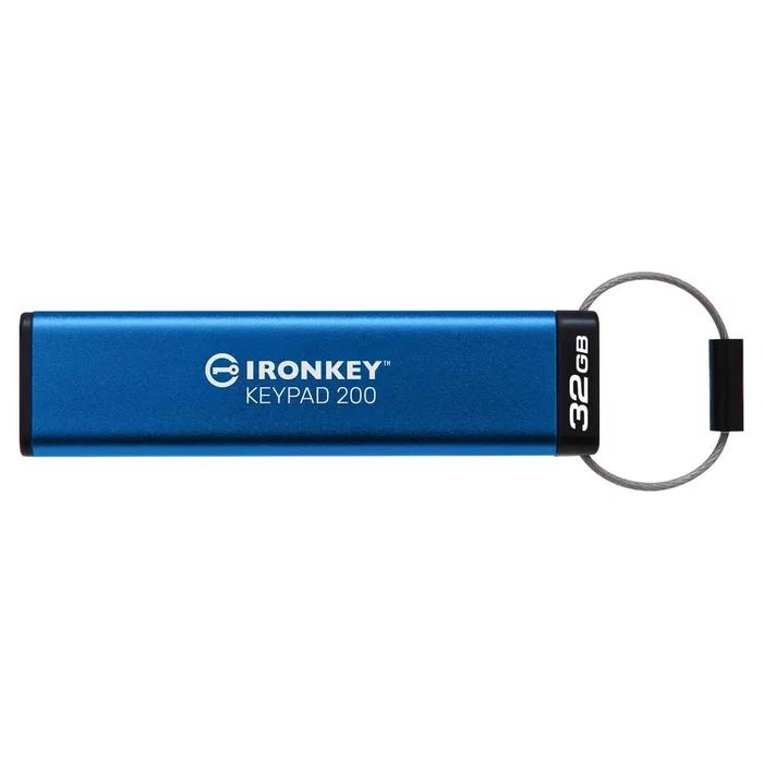 Kingston IronKey Keypad 200 32 GB USB tipo A Azul