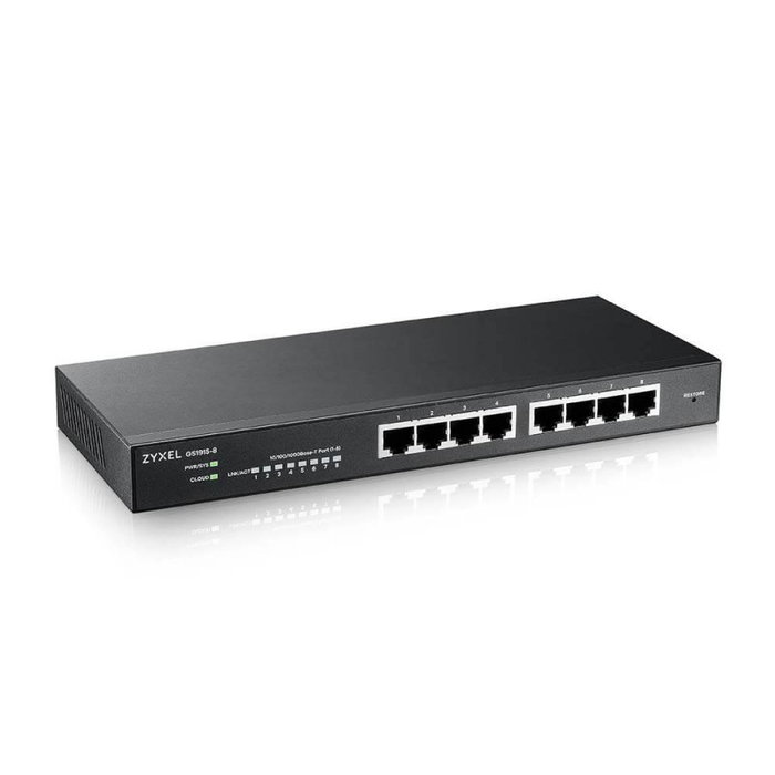 Zyxel GS1915-8-EU0101F Switch 8 Puertos Gigabit Ethernet Smart Nebula