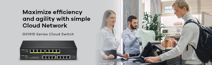 Zyxel GS1915-8 Switch Gestionado L2 Gigabit Ethernet 8 Puertos RJ-45 (10/100/1000) Negro