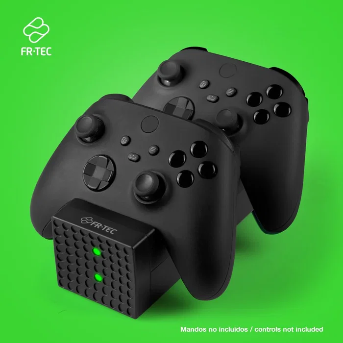 Blade Gaming FT3001 Estación de Carga Dual para Mandos Xbox Series X, Series S y Xbox One, con Baterías Recargables 1200mAh y LEDs Indicadores