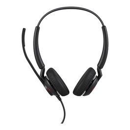 Jabra Engage 40 Auriculares con Cable para Ordenador y Comunicación - Optimizados para Microsoft Teams - Negro
