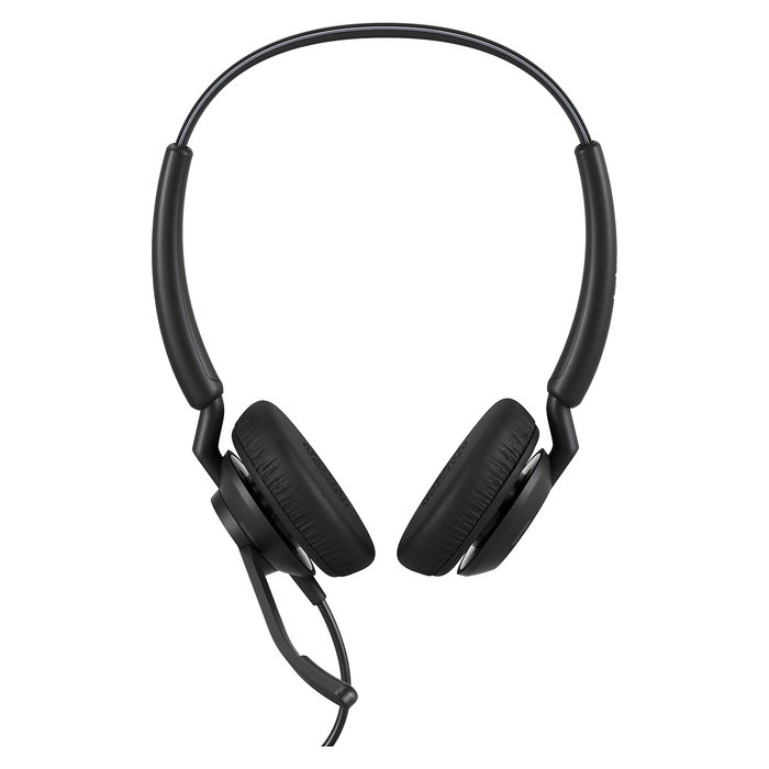 Jabra Auriculares Engage 40 Negro USB-A, Optimizado para Microsoft Teams, Cancelación de Ruido, Con Cable