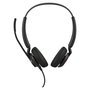 Jabra Auriculares Engage 40 Negro USB-A, Optimizado para Microsoft Teams, Cancelación de Ruido, Con Cable