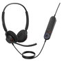 Jabra Auriculares Engage 40 Negro USB-A, Optimizado para Microsoft Teams, Cancelación de Ruido, Con Cable