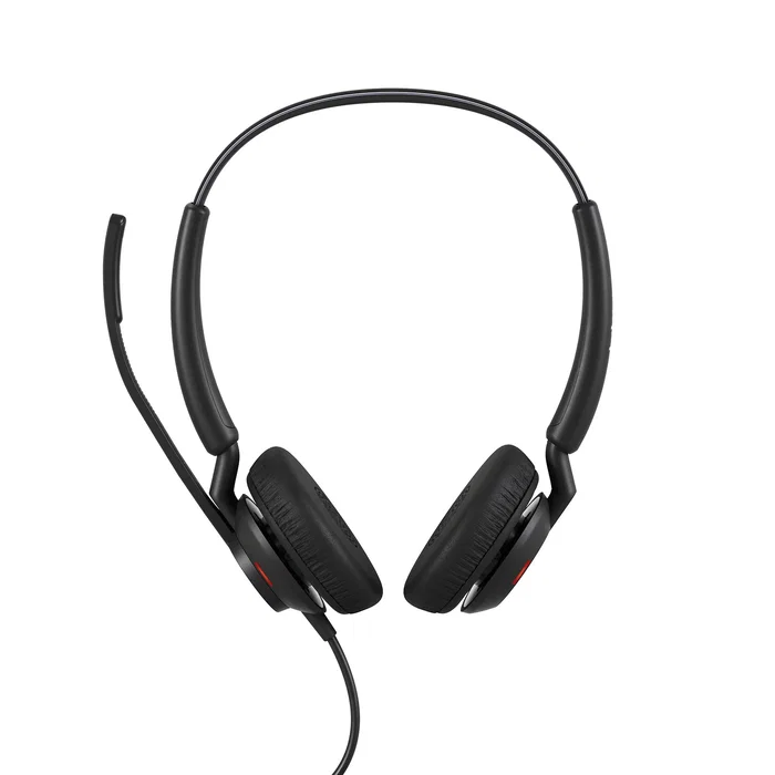 Jabra Auriculares Engage 40 Negro USB-A, Optimizado para Microsoft Teams, Cancelación de Ruido, Con Cable