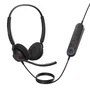 Jabra Auriculares Engage 40 Negro USB-A, Optimizado para Microsoft Teams, Cancelación de Ruido, Con Cable