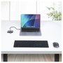 StarTech.com Hub USB-C con Ethernet Gigabit y 3 puertos USB-A Gris HB30C3A1GEA2