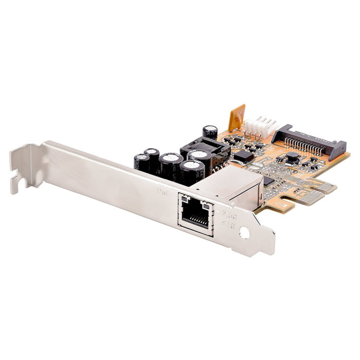 StarTech.com ST1000PEXPSE Tarjeta de Red PCIe 1 Puerto PoE 2,5Gbps