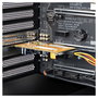 StarTech.com ST1000PEXPSE Tarjeta de Red PCIe 1 Puerto PoE 2,5Gbps