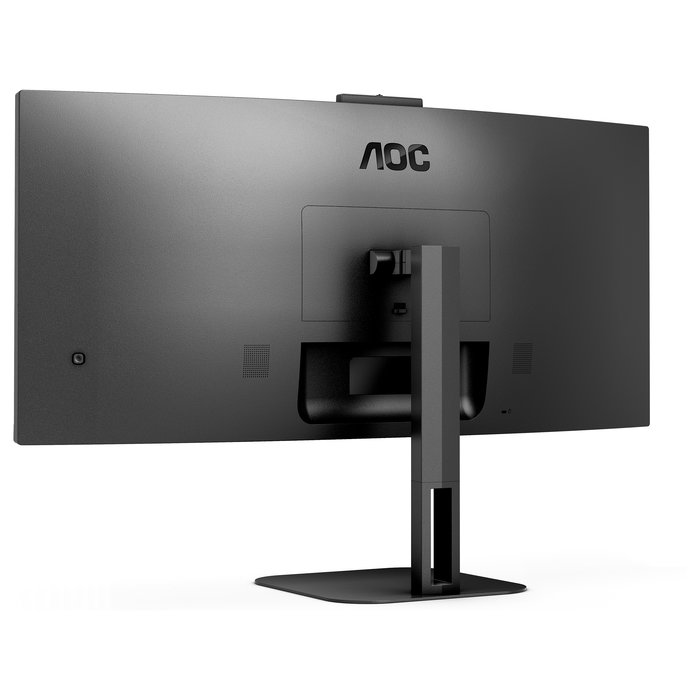 AOC CU34V5CW Monitor 34" Curvo WQHD (3440x1440) 1500R 100Hz 1ms VA AMD FreeSync Altavoces Cámara USB-C 65W KVM