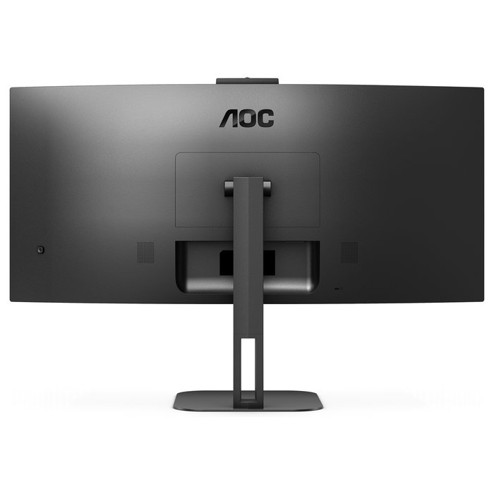 AOC CU34V5CW Monitor 34" Curvo WQHD (3440x1440) 1500R 100Hz 1ms VA AMD FreeSync Altavoces Cámara USB-C 65W KVM