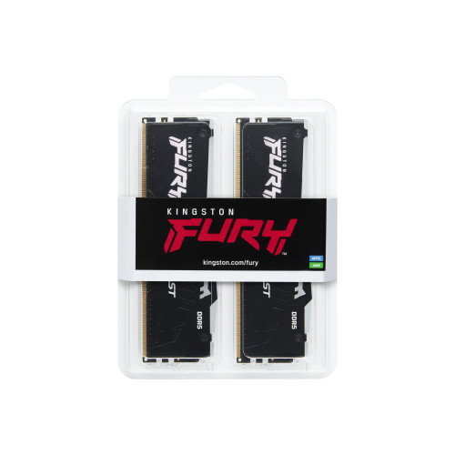 Kingston KF556C36BBEAK2-32 Módulo de memoria RAM FURY Beast RGB 32 GB (2 x 16 GB) DDR5 5600 MHz CL36