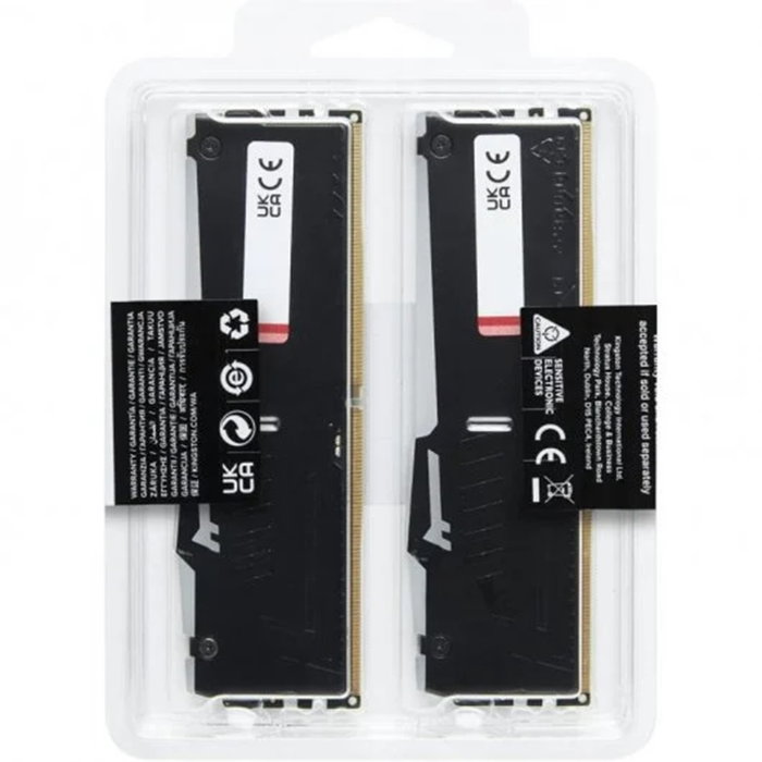 Kingston FURY Beast RGB 32 GB (2 x 16 GB) DDR5 5600 MHz CL36 DIMM Kingston FURY Beast RGB 32 GB (2 x 16 GB) DDR5 5600 MHz CL36 DIMM