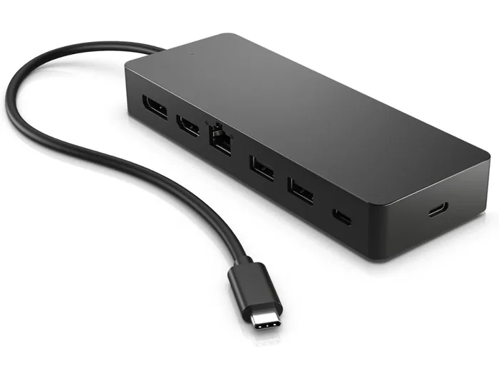 HP Universal USB-C Multiport Hub 50H55AA Negro HP Universal USB-C Multiport Hub 50H55AA Negro
