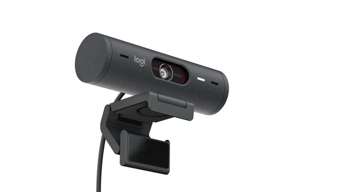 Logitech Brio 505 Webcam Full HD 1080p/4MP, Enfoque Automático, 90°, Micrófono Estéreo, USB-C, Grafito - Para Zoom, Teams, Meet Logitech Brio 505 Webcam Full HD 1080p/4MP, Enfoque Automático, 90°, Micrófono Estéreo, USB-C, Grafito - Para Zoom, Teams, Meet