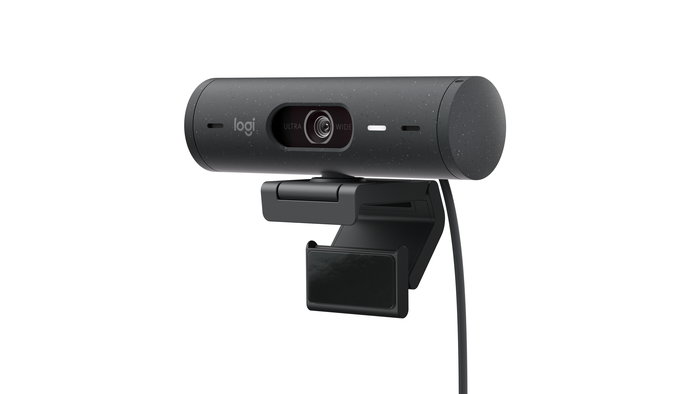 Logitech Brio 505 Webcam Full HD 1080p/4MP, Enfoque Automático, 90°, Micrófono Estéreo, USB-C, Grafito - Para Zoom, Teams, Meet Logitech Brio 505 Webcam Full HD 1080p/4MP, Enfoque Automático, 90°, Micrófono Estéreo, USB-C, Grafito - Para Zoom, Teams, Meet