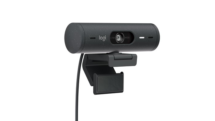 Logitech Brio 505 Webcam Full HD 1080p/4MP, Enfoque Automático, 90°, Micrófono Estéreo, USB-C, Grafito - Para Zoom, Teams, Meet Logitech Brio 505 Webcam Full HD 1080p/4MP, Enfoque Automático, 90°, Micrófono Estéreo, USB-C, Grafito - Para Zoom, Teams, Meet