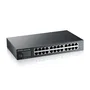 Zyxel GS1915-24E Switch gestionado L2 con 24 puertos Gigabit Ethernet 1U negro, montaje en rack y administración web, sin ventilador, NebulaFlex