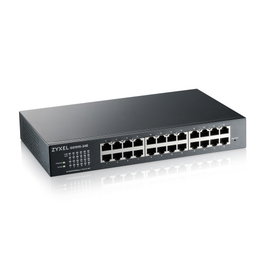 Zyxel GS1915-24E-EU0101F Switch Smart Gestionado de 24 Puertos Gigabit Ethernet L2, Modo Híbrido, Cloud/Standalone, Sin Ventilador