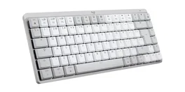 Logitech 920-010799 Teclado Inalámbrico Bluetooth QWERTY Internacional EE. UU. Color Gris Blanco Oficina