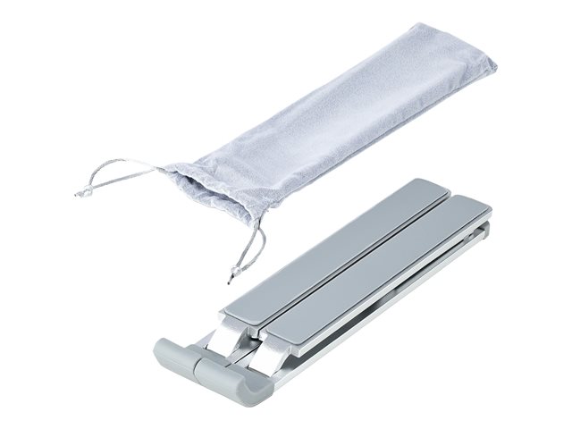 StarTech.com Soporte Elevador Plegable para Ordenador Portátil Plata