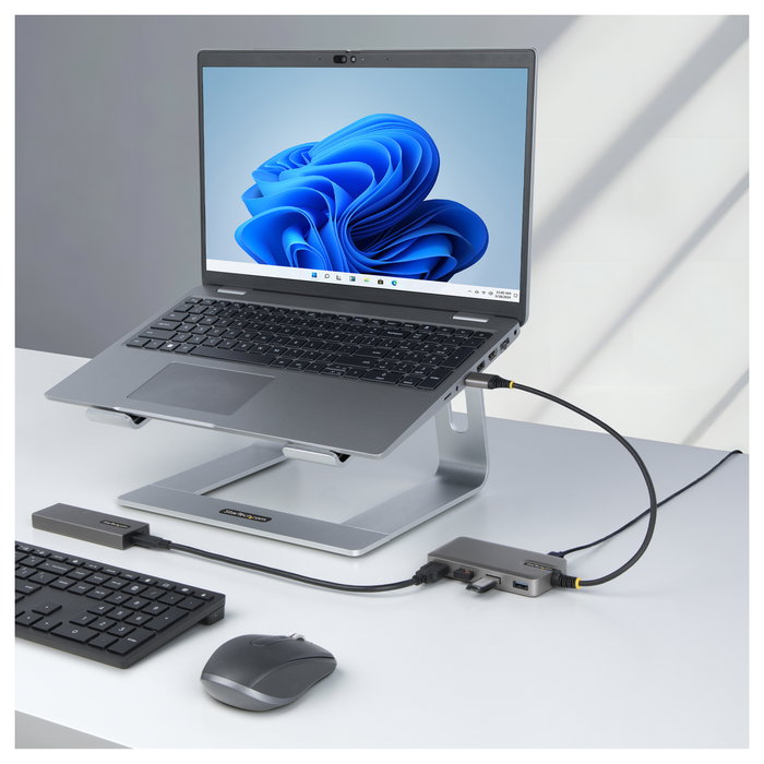 StarTech.com Hub USB de 4 puertos USB 3.2 Gen 1 de 5 Gbps Gris StarTech.com Hub USB de 4 puertos USB 3.2 Gen 1 de 5 Gbps Gris