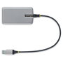 StarTech.com Hub USB de 4 puertos USB 3.2 Gen 1 de 5 Gbps Gris