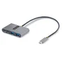 StarTech.com Hub USB-C de 4 Puertos con Power Delivery de 100W