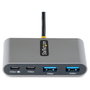 StarTech.com Hub USB-C de 4 Puertos con Power Delivery de 100W