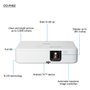 Epson CO-FH02 Proyector LCD 3000 Lúmenes 1080p (1920x1080) 16:9 con Altavoz, Zoom, HDMI, USB y Blanco para Cine en Casa