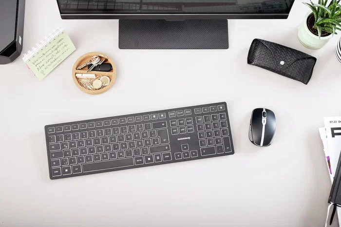 Cherry KW 9100 SLIM Negro