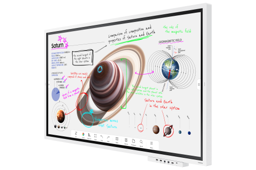 Samsung WM65B Pantalla Interactiva 165cm/65'' 4K UHD MultiTouch LCD con Altavoces, HDMI, DisplayPort, USB-C