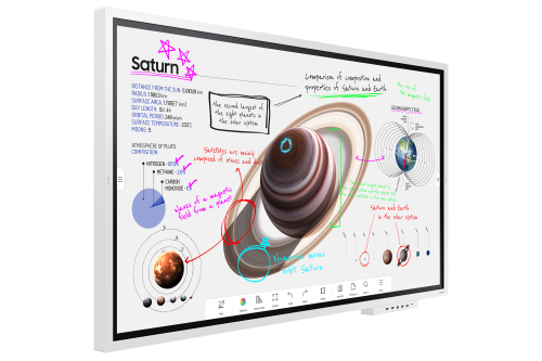 Samsung WM65B Pantalla Interactiva 165cm/65'' 4K UHD MultiTouch LCD con Altavoces, HDMI, DisplayPort, USB-C