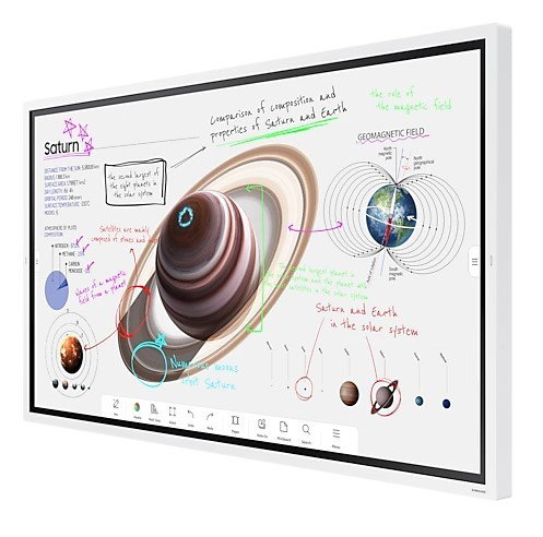 Samsung Flip WM65B Pizarra Interactiva 65 pulg 4K UHD White Gray Samsung Flip WM65B Pizarra Interactiva 65 pulg 4K UHD White Gray