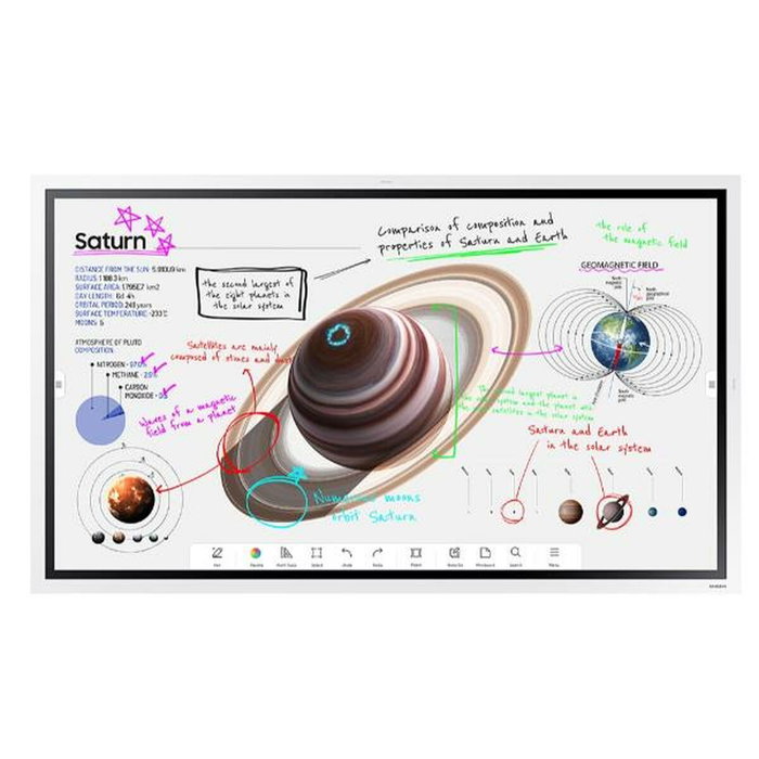 Samsung WM55B Flip Pantalla Táctil 55 Pulgadas 4K UHD Blanco Samsung WM55B Flip Pantalla Táctil 55 Pulgadas 4K UHD Blanco