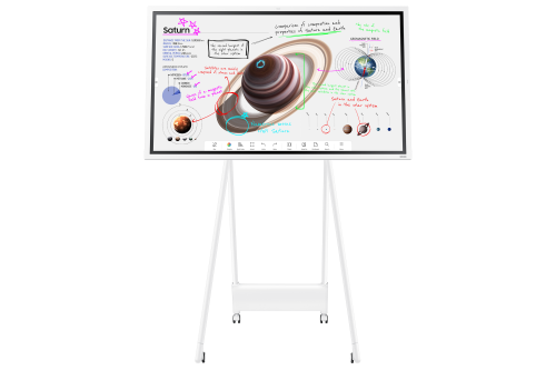 Samsung Flip Pro WM55B 55'' 4K UHD (3840x2160) MultiTouch LCD HDMI DP USB-C con Altavoces 2 Canales Blanco Gris