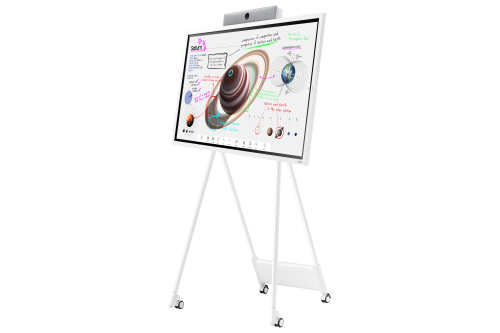 Samsung Flip Pro WM55B 55'' 4K UHD (3840x2160) MultiTouch LCD HDMI DP USB-C con Altavoces 2 Canales Blanco Gris