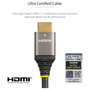 StarTech.com Cable HDMI 2.1 8K de 50cm, 48Gbps, Ultra High Speed