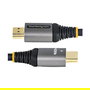 StarTech Cable HDMI 2.1 Certificado 50cm Ultra Alta Velocidad 48Gbps - 8K@60Hz, 4K@120Hz, HDR10+, eARC, Dolby Vision, HDCP 2.3 - HDMM21V50CM