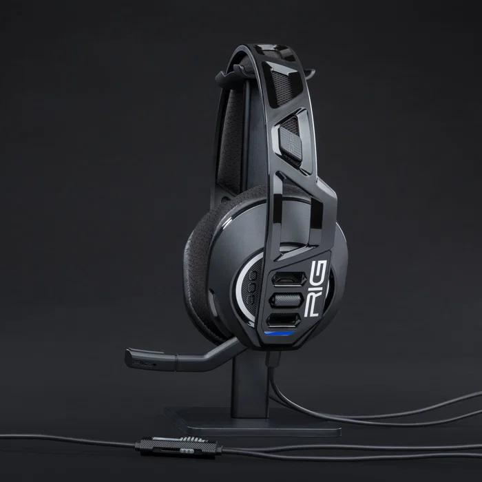 Nacon RIG 300 PRO HS Auriculares Gaming Diadema Alámbrico con Micrófono para PS5, PS4, Xbox, Nintendo Switch, PC (Windows) - Color Negro