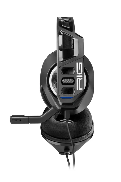 Nacon RIG 300 PRO HS Auriculares Gaming Diadema Alámbrico con Micrófono para PS5, PS4, Xbox, Nintendo Switch, PC (Windows) - Color Negro