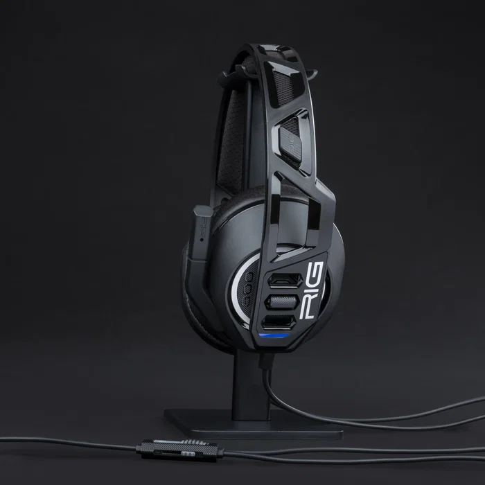 Nacon RIG 300 PRO HS Auriculares Gaming Diadema Alámbrico con Micrófono para PS5, PS4, Xbox, Nintendo Switch, PC (Windows) - Color Negro