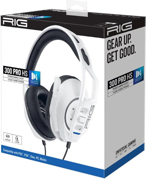 NACON RIG 300 PRO HS Auriculares Gaming Alámbricos Blanco NACON RIG 300 PRO HS Auriculares Gaming Alámbricos Blanco