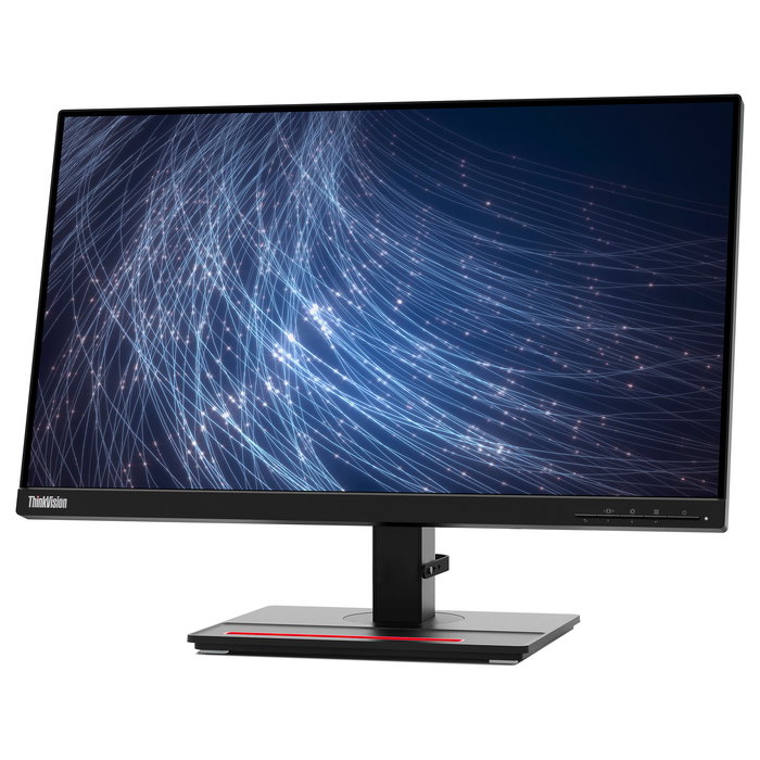 Lenovo ThinkVision T24m-29 Monitor 24" FHD (1920x1080) IPS 60Hz 4ms con USB-C, HDMI, DisplayPort, Altavoces y Base Pivot Ajustable - Negro