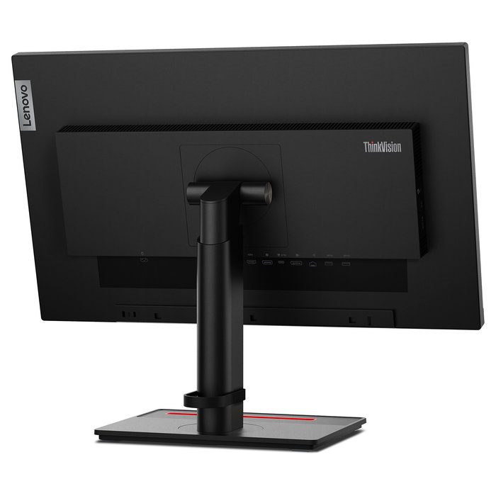 Lenovo ThinkVision T24m-29 Monitor 24" FHD (1920x1080) IPS 60Hz 4ms con USB-C, HDMI, DisplayPort, Altavoces y Base Pivot Ajustable - Negro