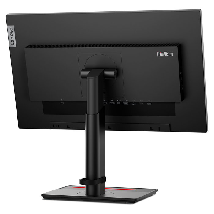 Lenovo ThinkVision T24m-29 Monitor 24" FHD (1920x1080) IPS 60Hz 4ms con USB-C, HDMI, DisplayPort, Altavoces y Base Pivot Ajustable - Negro
